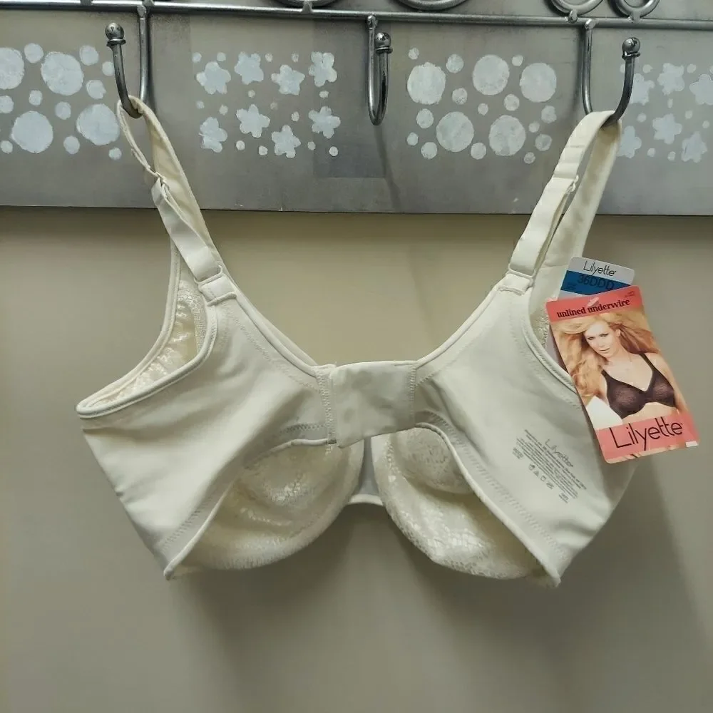 Lilyette unlined underwire bra